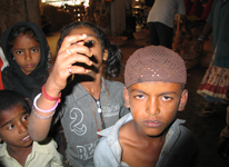 Children in Market