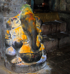 Ash covered Ganesh